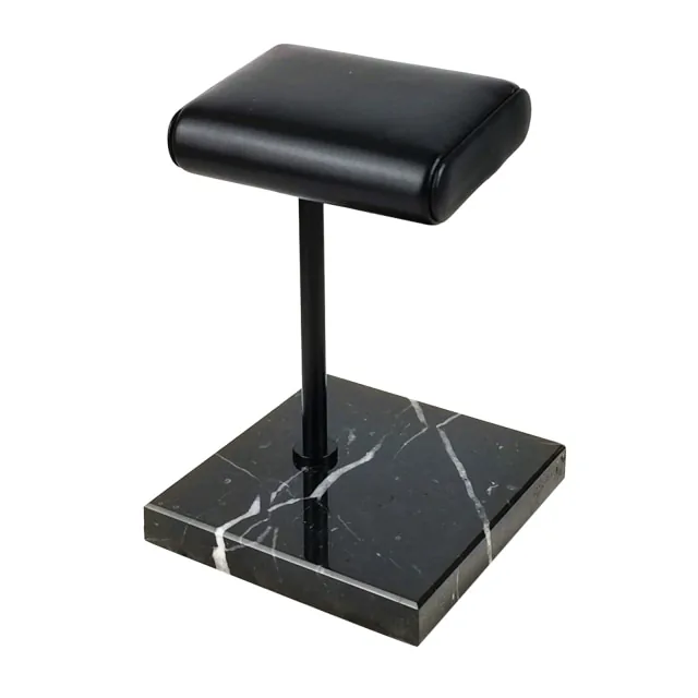 Marble and PU Leather Watch Holder Stand e - Image 16