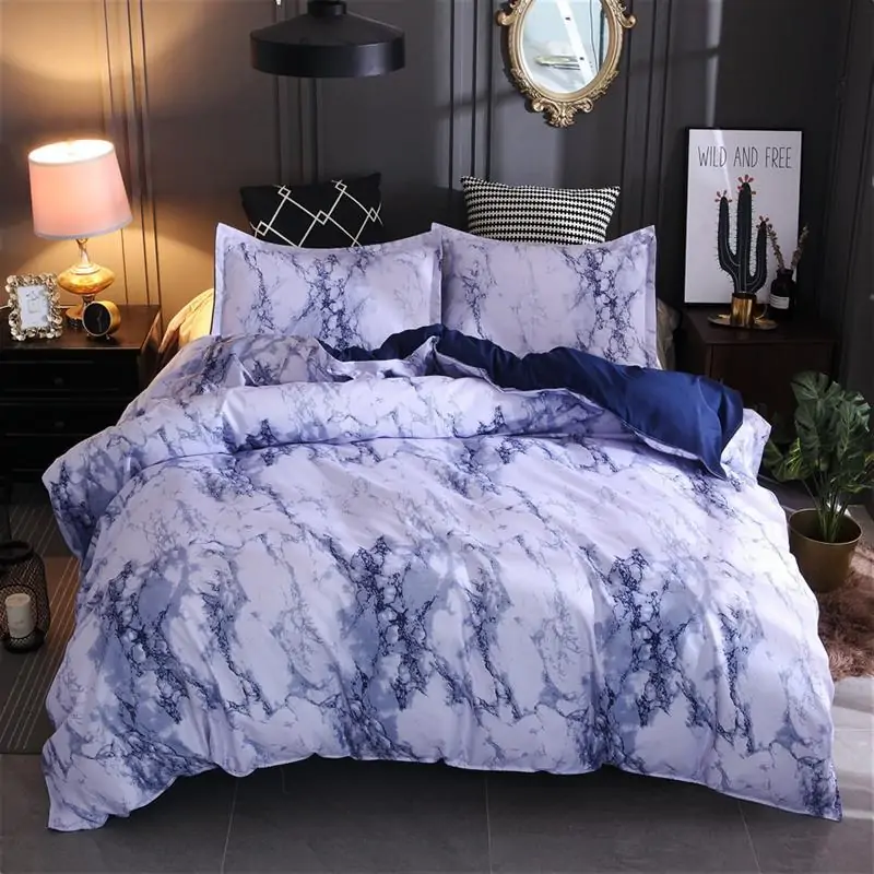Marble Duvet Cover Bedding Sets - Image 4