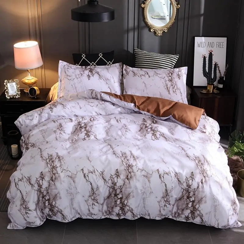 Marble Duvet Cover Bedding Sets - Image 5