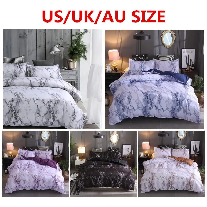 Marble Duvet Cover Bedding Sets - Image 6