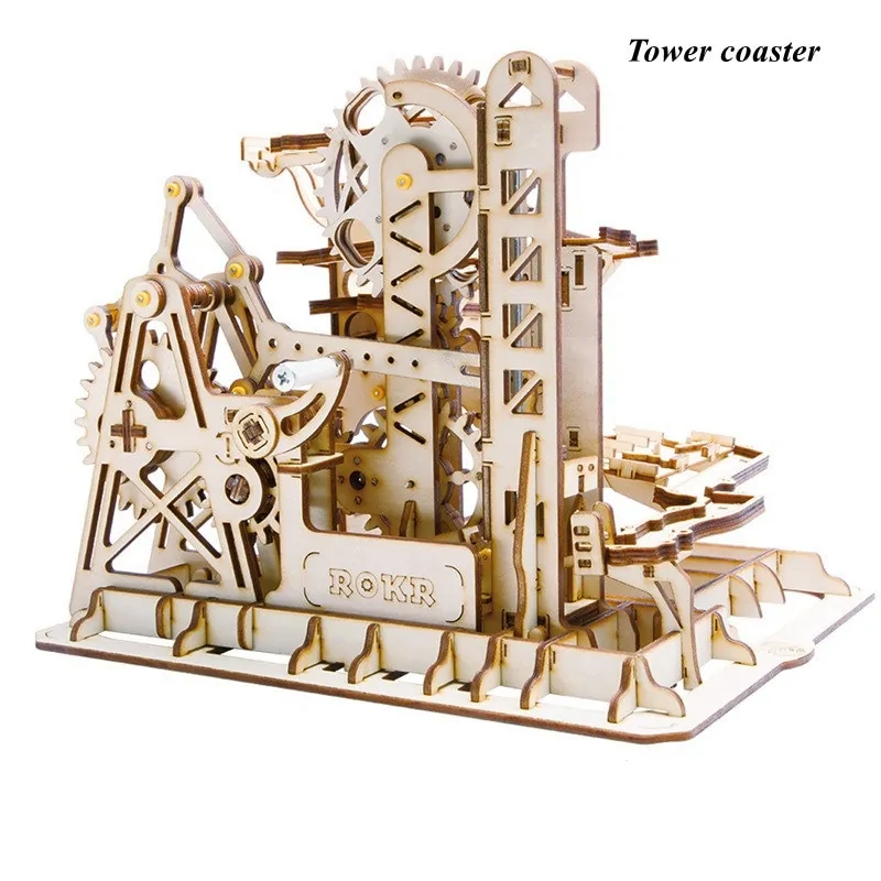 Marble Run DIY Wooden Waterwheel - Image 10