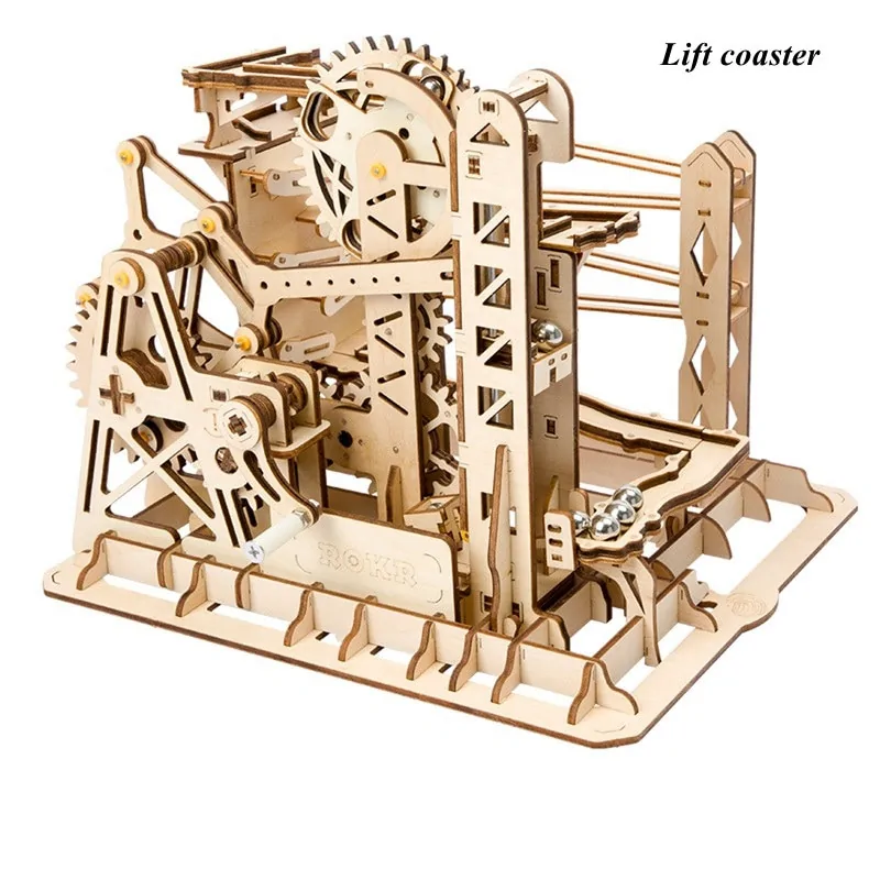 Marble Run DIY Wooden Waterwheel - Image 11
