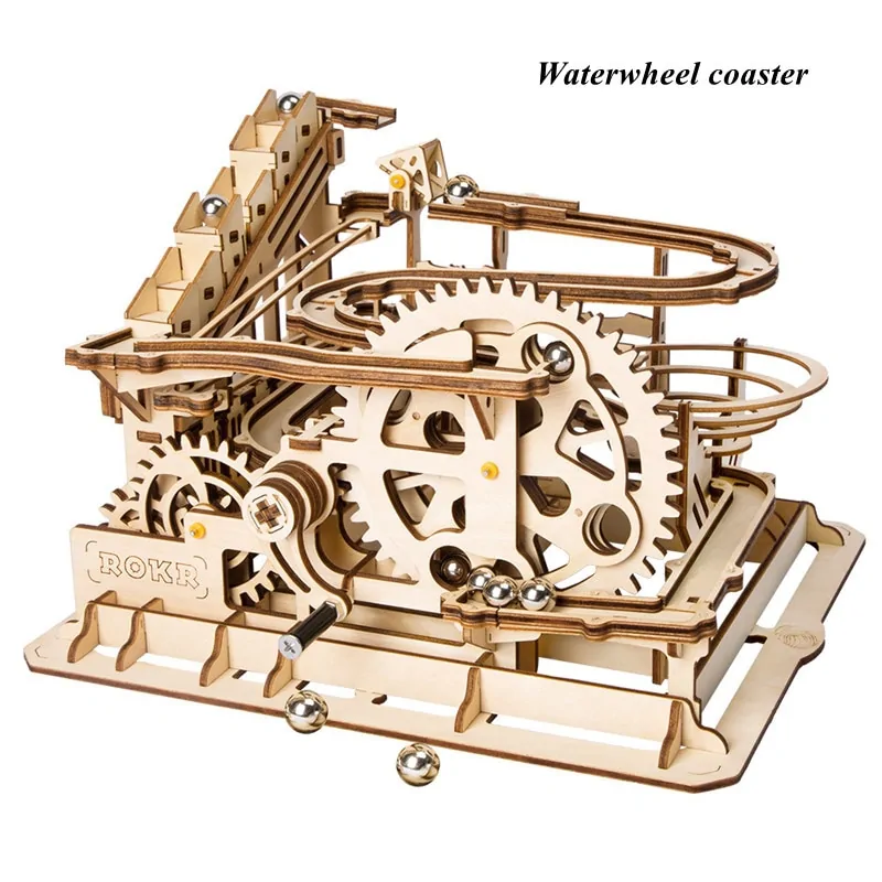 Marble Run DIY Wooden Waterwheel - Image 13
