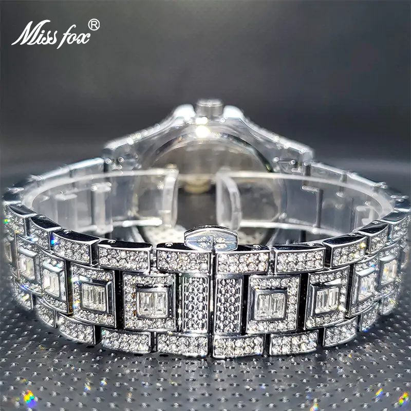 Masculino Diamond Quartz Watches - Image 6