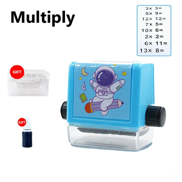 Mathematics Practice Number Rolling Stamp - Image 10