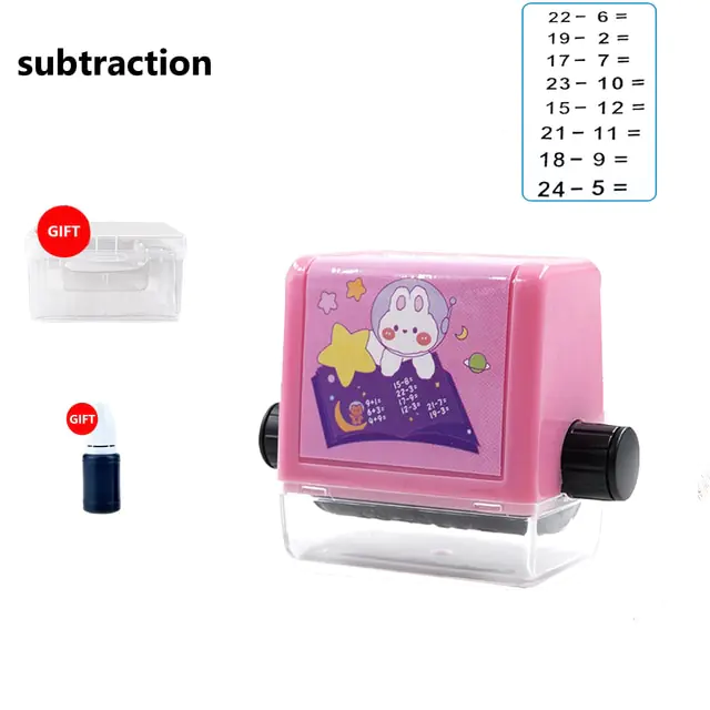 Mathematics Practice Number Rolling Stamp - Image 11
