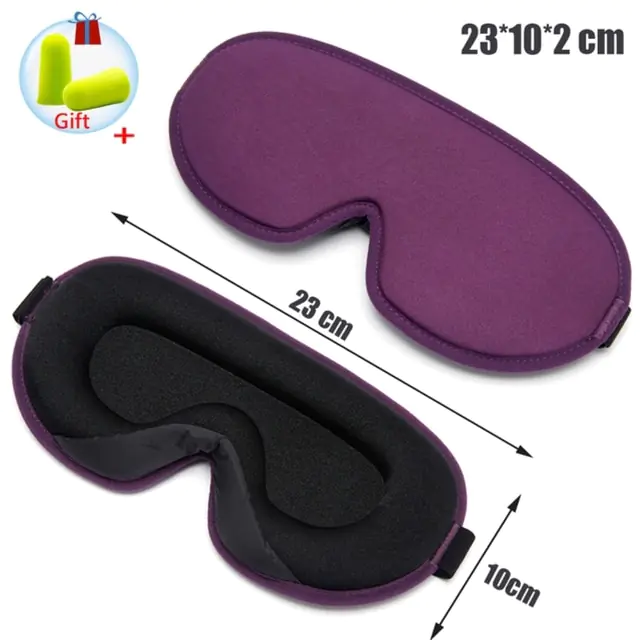 Memory Foam Silk Sleep Mask & Eye Patches - Image 11