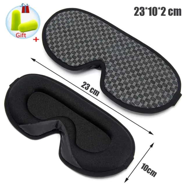 Memory Foam Silk Sleep Mask & Eye Patches - Image 20