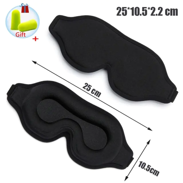 Memory Foam Silk Sleep Mask & Eye Patches - Image 28