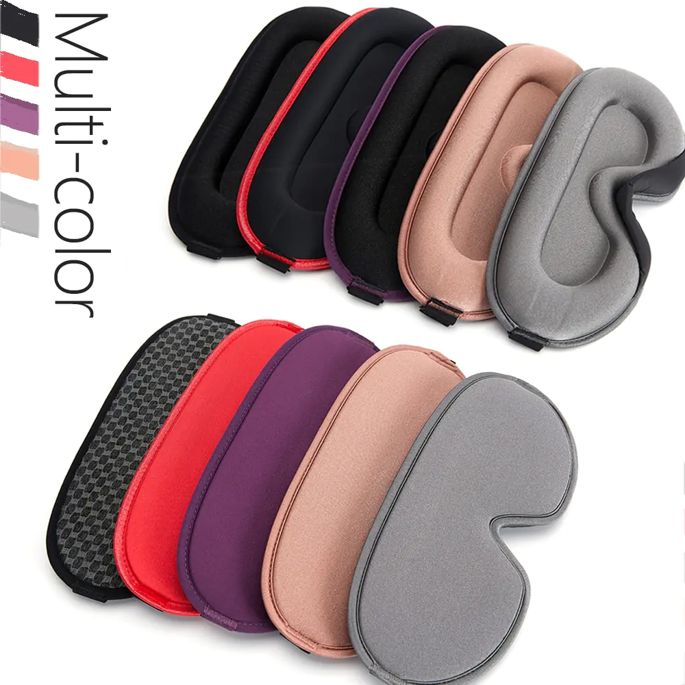 Memory Foam Silk Sleep Mask & Eye Patches - Image 7