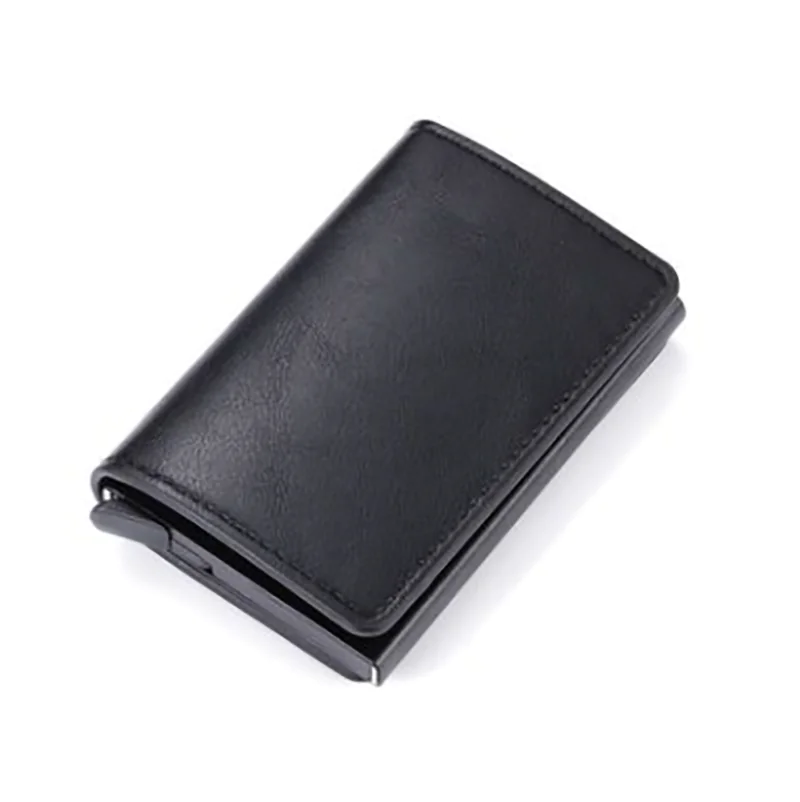 Men's and Women's Smart Aluminum Alloy Wallet Holder - Image 3