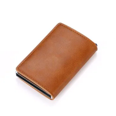 Men's and Women's Smart Aluminum Alloy Wallet Holder - Image 4