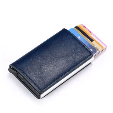 Men's and Women's Smart Aluminum Alloy Wallet Holder - Image 7
