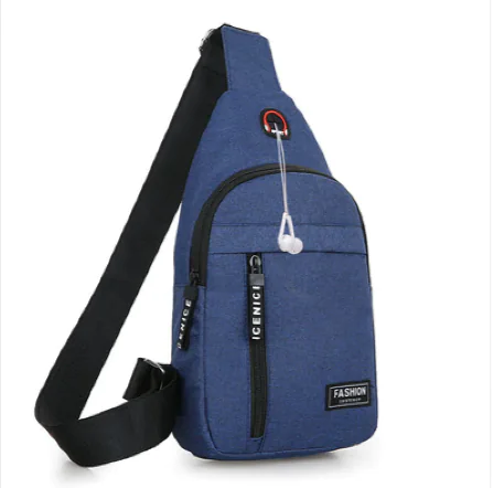 Men's Canvas Crossbody Bag - Image 2
