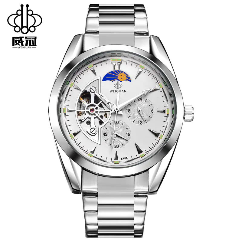 Men's Fashion Automatic Mechanical Watch with Water Resistance - Image 2