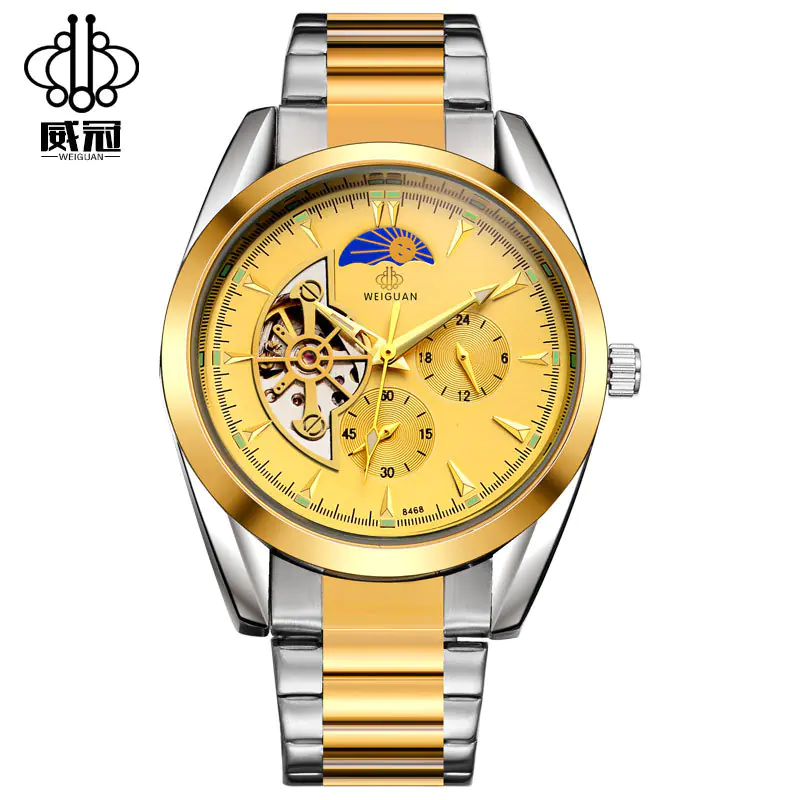 Men's Fashion Automatic Mechanical Watch with Water Resistance - Image 5