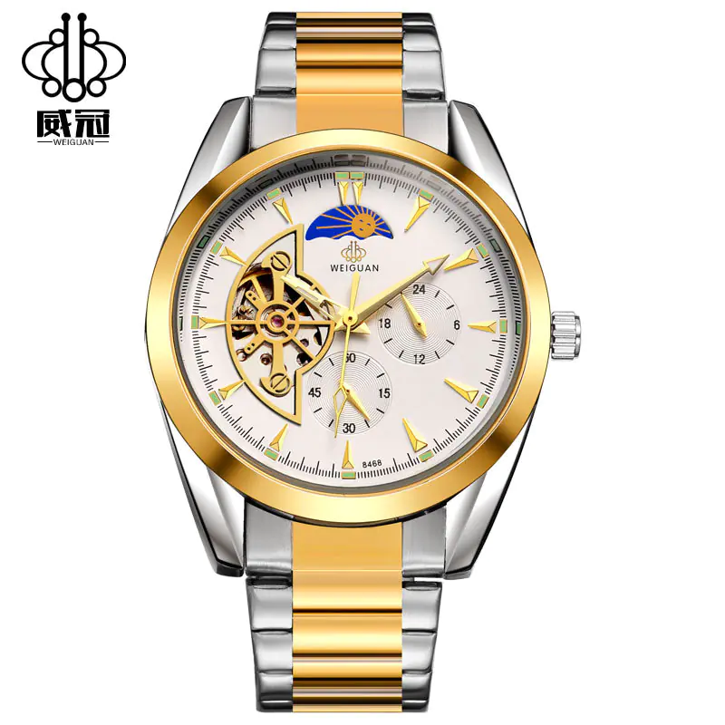 Men's Fashion Automatic Mechanical Watch with Water Resistance - Image 6