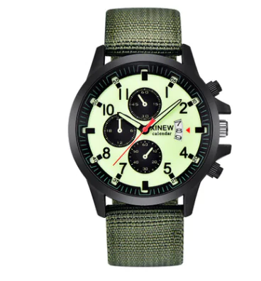 Men's Fashion Nylon Band Military Sports Watch - Image 5