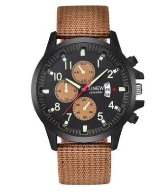 Men's Fashion Nylon Band Military Sports Watch - Image 6