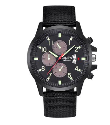 Men's Fashion Nylon Band Military Sports Watch - Image 7