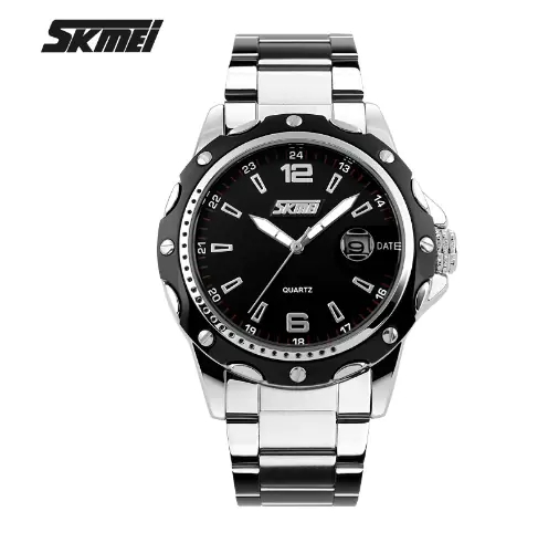 Men's Fashionable Waterproof Silicone Quartz Watch - Image 2