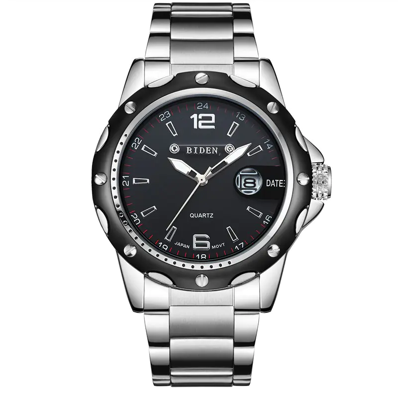 Men's Fashionable Waterproof Silicone Quartz Watch - Image 4