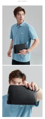 Men's Fingerprint Lock Clutch - Image 2