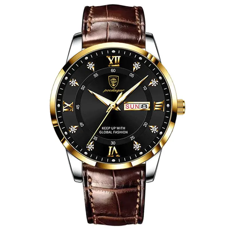 Men's Luxury Leather Sports Watch - Image 15
