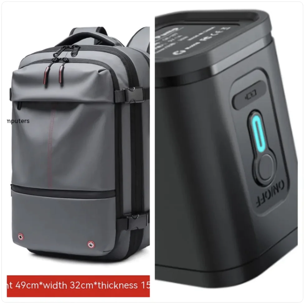 Men's Multifunctional Travel Backpack with Laptop Compartment - Image 15