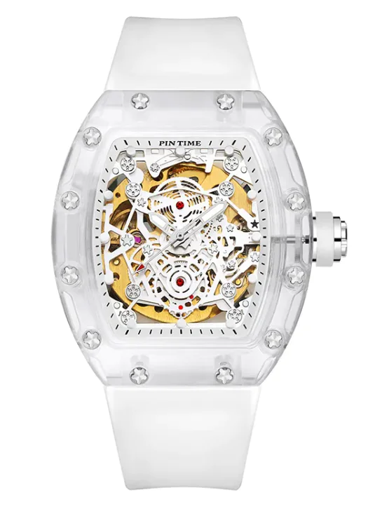 Men's New Automatic Waterproof Hollow Mechanical Watch - Image 2