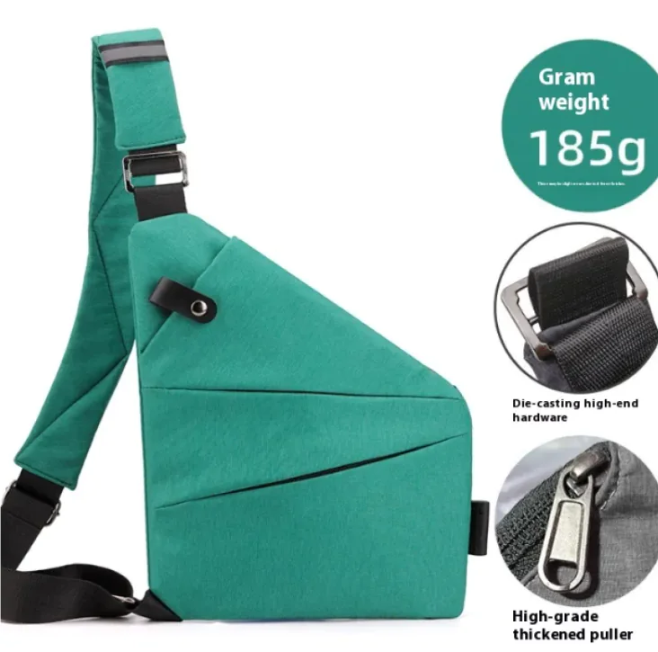 Men's Nylon Crossbody Bag - Image 11