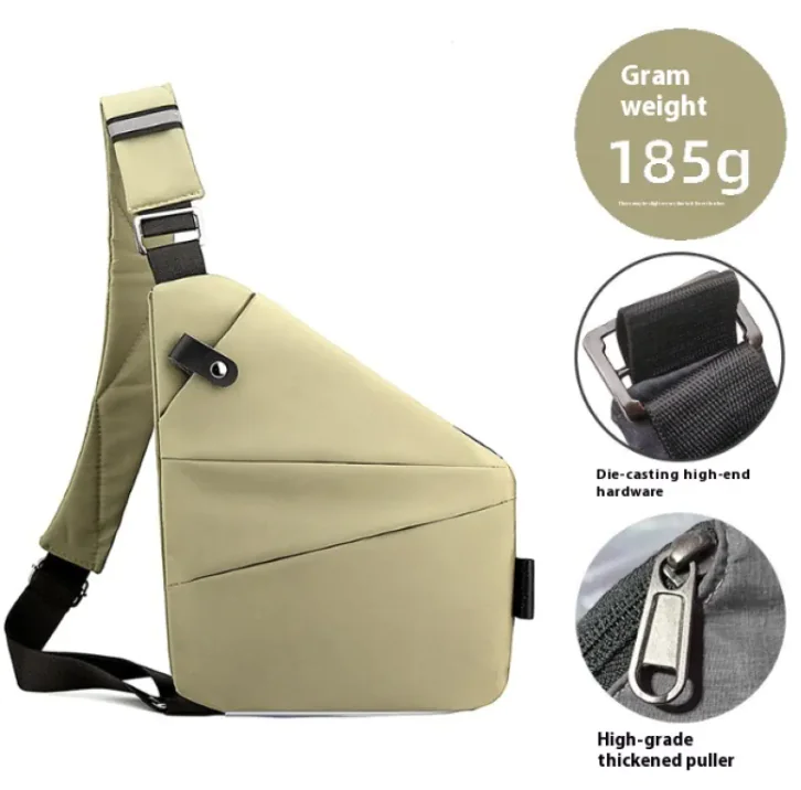 Men's Nylon Crossbody Bag - Image 13