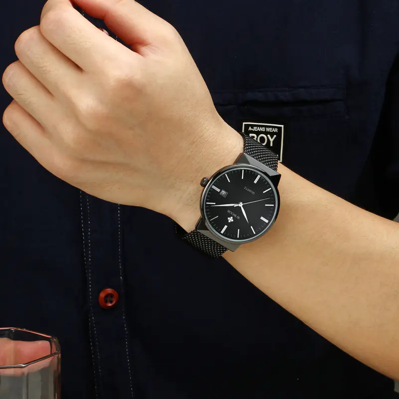 Men's Quartz Watch with Ultra-Thin Waterproof Design - Image 8