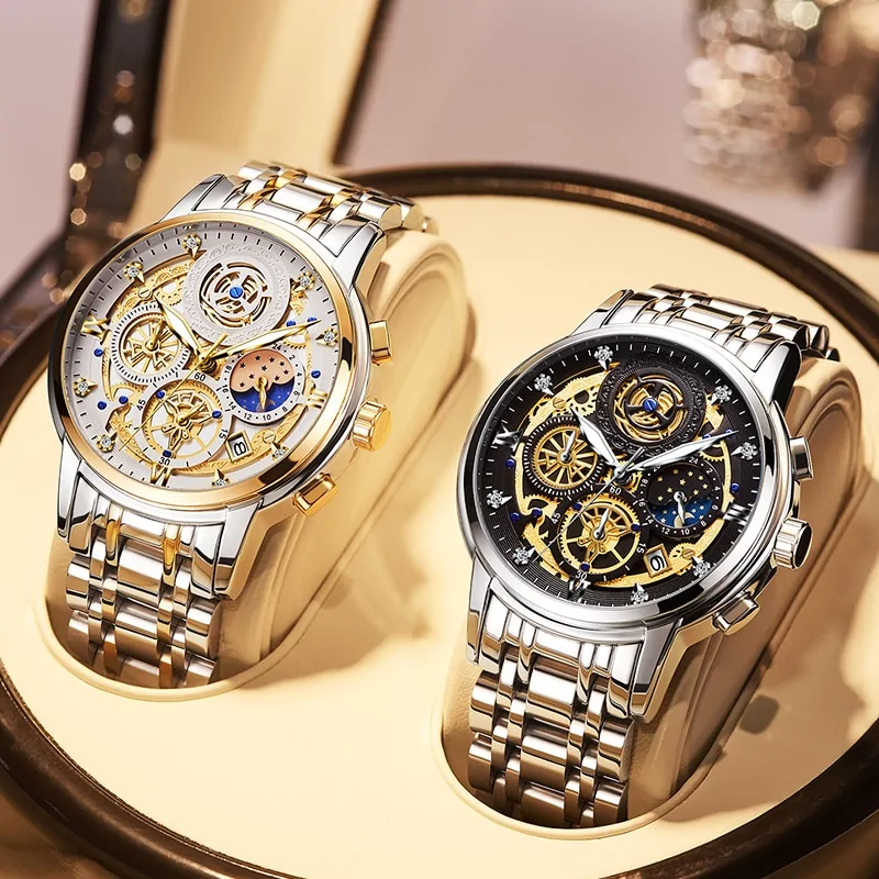 Men's Stainless Steel Watch - Image 3