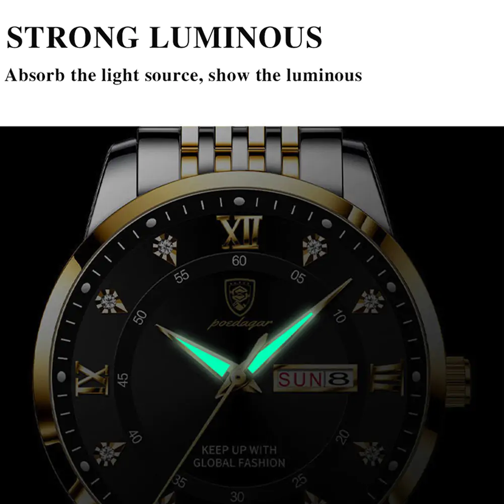 Men's  Stainless Steel Watch - Image 5