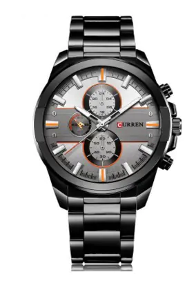 Men's Steel Band Fashion Sports Casual Watch - Image 2