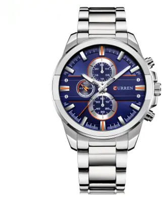 Men's Steel Band Fashion Sports Casual Watch - Image 3