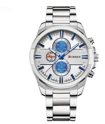 Men's Steel Band Fashion Sports Casual Watch - Image 9