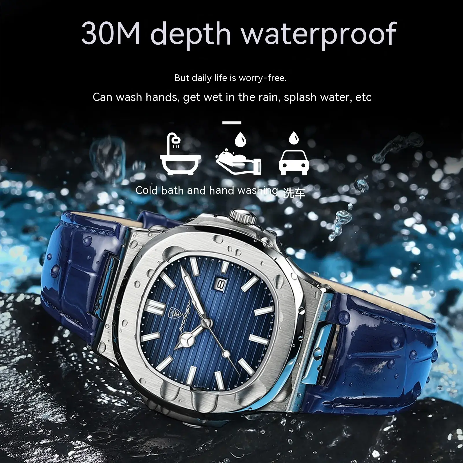 Men's Waterproof Luminous Quartz Watch - Image 18