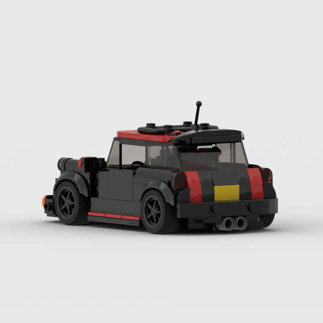 Mini Cooper Champion Racer Building Blocks - Image 3