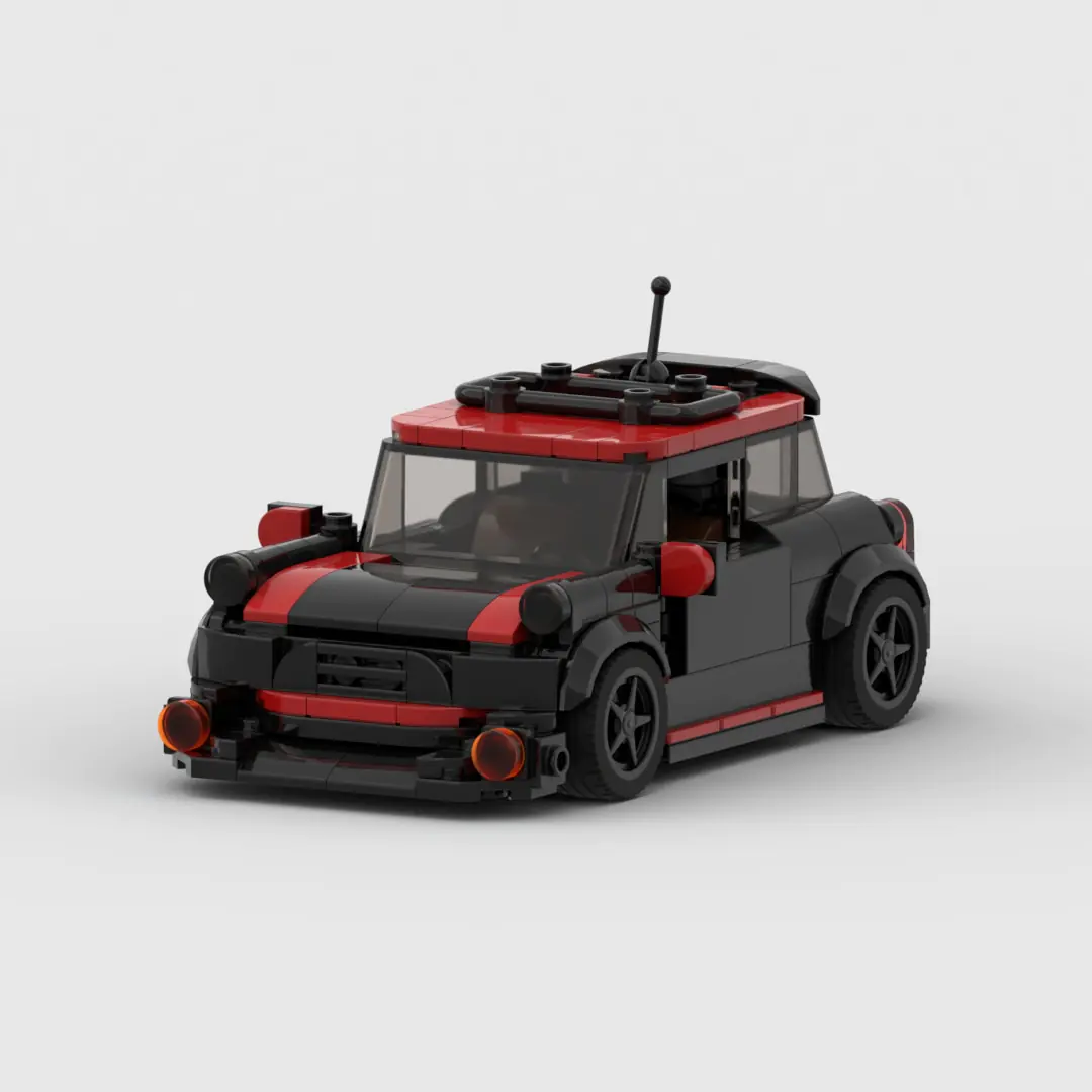 Mini Cooper Champion Racer Building Blocks - Image 4