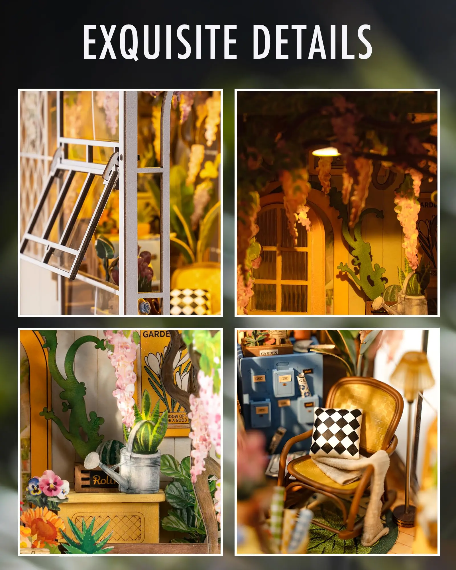 Mini Garden House Book Nook Kit - Image 3