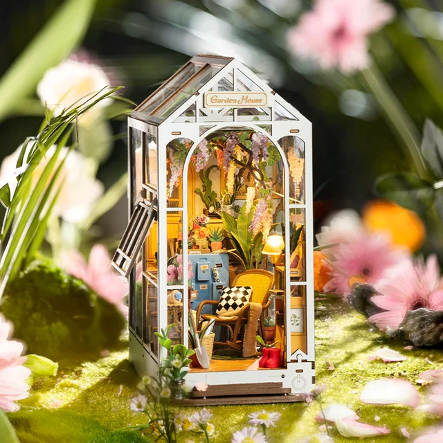 Mini Garden House Book Nook Kit - Image 7