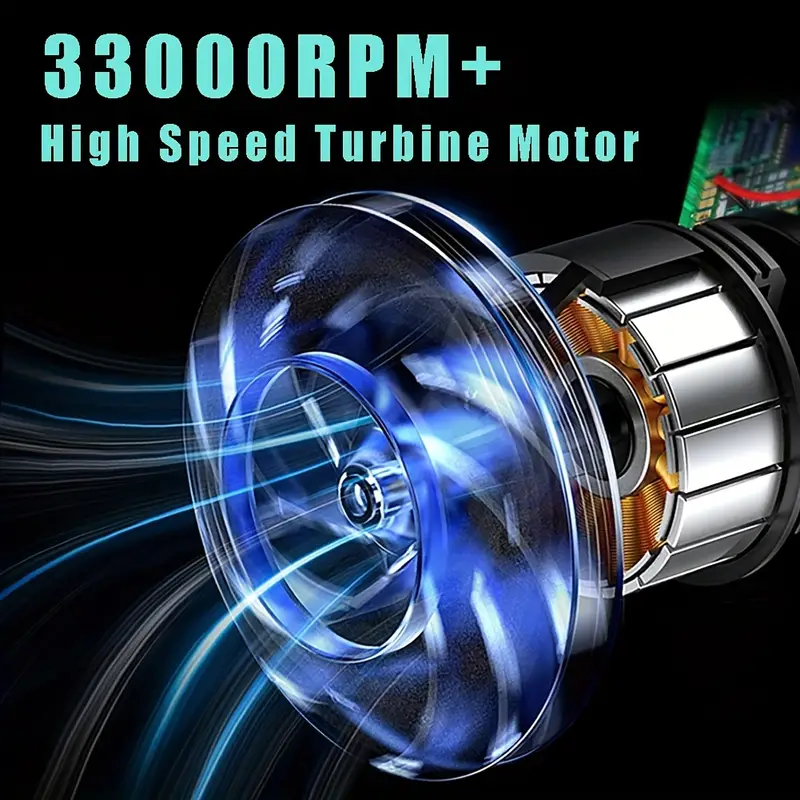 Mini Handheld Rechargeable Vacuum for Home and Car - Image 3