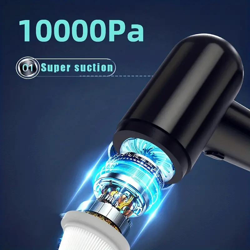 Mini Handheld Rechargeable Vacuum for Home and Car - Image 5