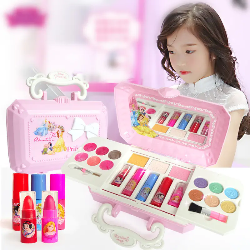 Mini Makeup Set for Kids - Water-Soluble Cosmetics - Image 3