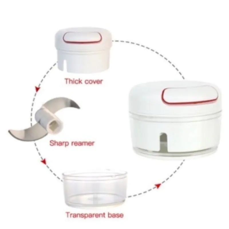 Mini Manual Seasoning Processor Shredder - Image 3