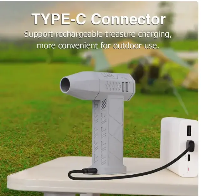 Mini Turbo Violent Fan Dust Blowing Gun - Image 7