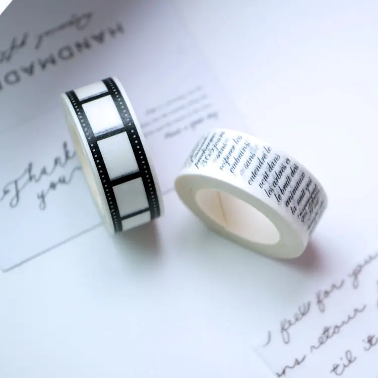 Minimalist Letter Washi Tape - Image 4