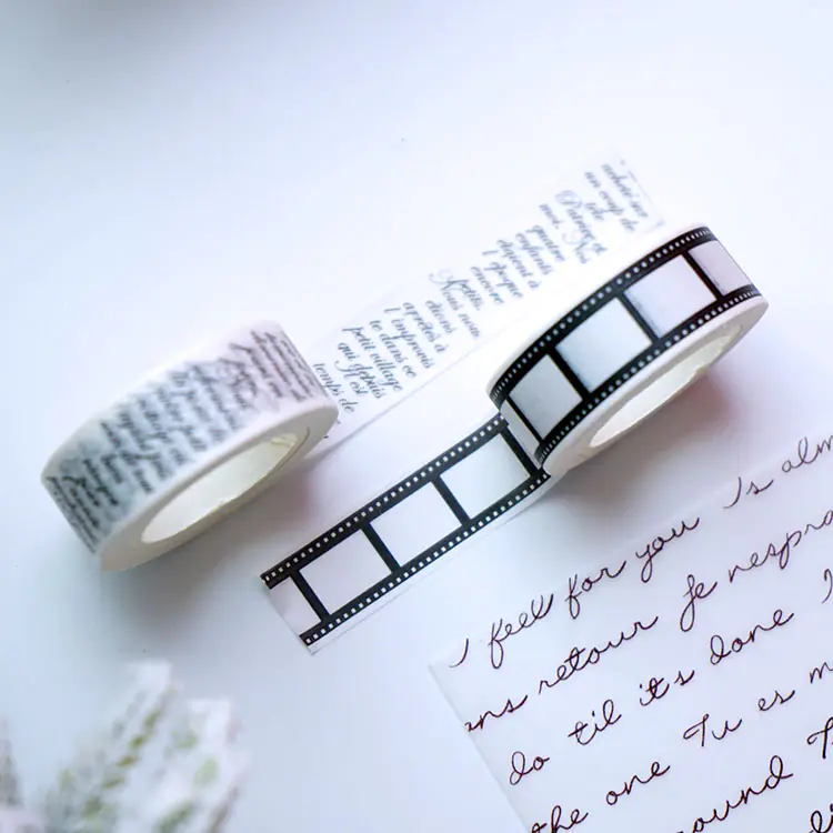 Minimalist Letter Washi Tape - Image 6